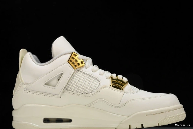 Gold Metallic 4 Jordan Retro AQ9129-170 0403